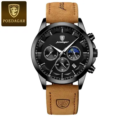 Swiss brand waterproof multifunctional new men's watch fashion quartz watch live broadcast foreign trade hot model dropshipping - 9