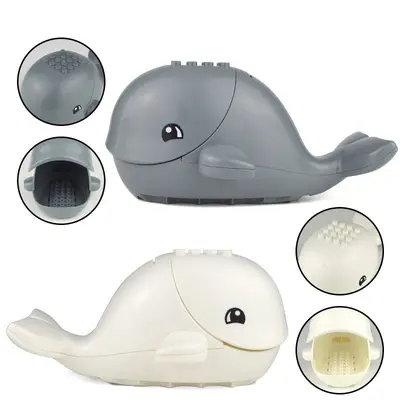 Animal Cognition Building Blocks, Crocodile, Cow, Shark, Tiger, Small Pieces - 2