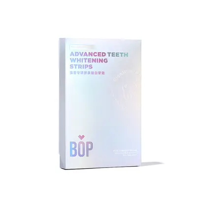 BOP Renk Onarımlı Beyaz Diş Bandı Seti, Sarı Dişleri Gideren Nazik Beyazlatıcı Şerit - 5