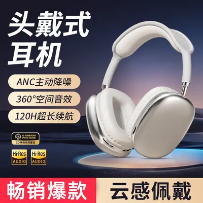 Huaqiangbei cross-border wireless over-ear Bluetooth headphones 2026 new model, long battery life and comfortable fit, in stock from manufacturer.