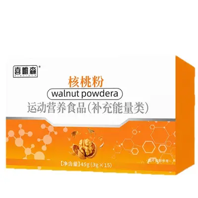 Xiwei Sen Walnusspulver zur Energiezufuhr, Sportnahrung, Lebensmittel mit Arzneipflanzen-Tradition, Calcium- und Zink-Getränk, Nahrungsergänzungsmittel, Dropshipping-Versand