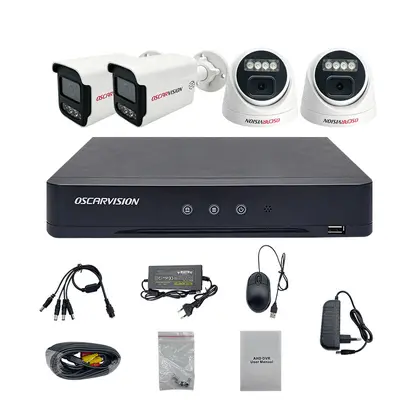 AHD coaxial camera 8MP, night vision, outdoor - 9