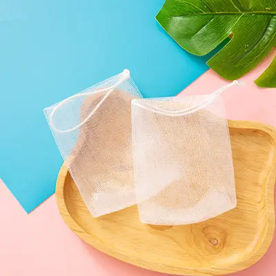 Hanging Foaming Net for Handmade Soap and Face Wash