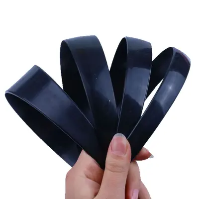 Kunststoff-Haarreif Rohling mit glatter Platte, gebogen, schwarz-weiß bezogen mit Schleife, DIY Handarbeit Haarschmuck Haarzubehör