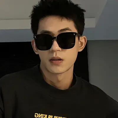 GM Men's Sunglasses for Large Faces, Slimming Fit, UV-Proof, 2025 Summer Style