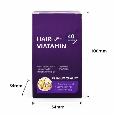 Moroccan Argan Oil and Jojoba Oil Hair Care Vitamin, for Dry and Damaged Hair