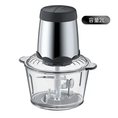 Cross-border high-power electric meat grinder multifunctional cooking machine food supplement machine home small stainless steel meat grinder - 9
