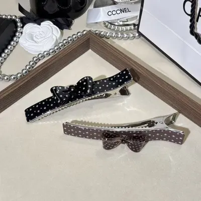 Acetate Original Hair Clip Premium Edge Clip Delicate Luxury Girl Hair Pin Korean Style Butterfly Back Head Duck Bill Clip - 11