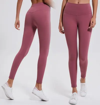 Women's Quick-Dry High-Waist Running Leggings - 8