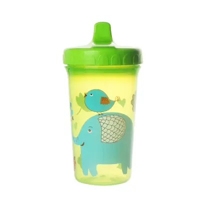 Fabrika çıkışlı ördek gagalı bebek öğrenme bardağı 300ml büyük kapasiteli yazlık su bardağı sızdırmaz ve sızdırmaz bebek su bardağı - 8