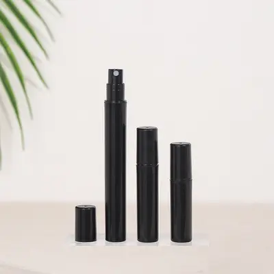 Üreticinin stokta bulunan 2ML 3ML 4ML 5ML çıtçıtlı parfüm kalemi parfüm şişesi plastik sprey şişesi tekrar doldurulabilir şişe deneme paketi.
