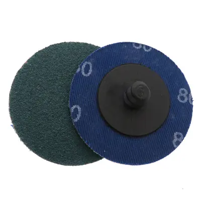2 Inch 50mm Blue Spiral Torque Sanding Disc with Lock Polishing Disc
