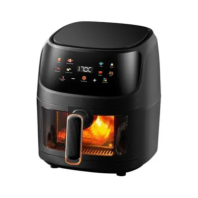 Çapraz Sınır 8L Hava Fritöz Çok Fonksiyonlu Akıllı Dokunmatik Ekran Geniş Kapasite Airfryer Fırın Patates Kızartma Makinesi Elektrikli Fritöz - 6