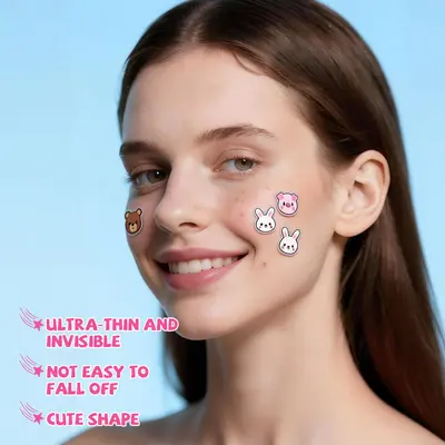 KORMESIC呆萌有趣动物痘痘贴Acne patch面部护理跨境厂家批发