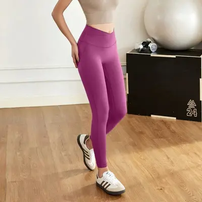 Women's high-waist shaping yoga leggings - 7