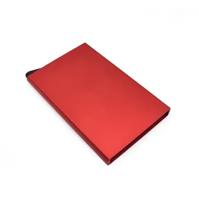 Fabrika toptan alüminyum alaşımlı kartlık hırsızlık önleyici kart çantası RFID kart kutusu banka kartı kutusu açılır kapanır sınır ötesi çok satan - 10