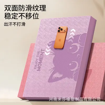 TPE Yoga Denge Minderi, 6 cm Kalınlık, Plank ve Karın Tekerleği İçin - 3