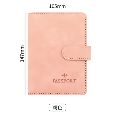 Pasaport kılıfı, PU, çok kartlı, seyahat - 7