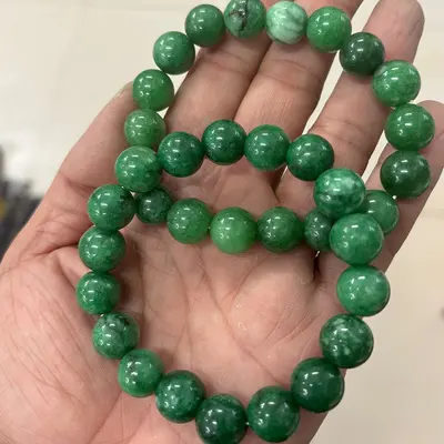 Doğal Akik Taşlı Kristal Bileklik, DIY El Yapımı Takı Malzemesi, Renkli Boncuklar - 11