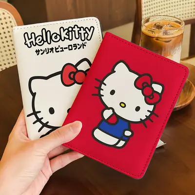 可爱猫可爱猫卡通护照夹证件包保护套多功能卡包出国旅行便携收纳