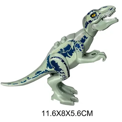 Jurassic Dinosaur Building Block Set, Small Particle Educational Toy with Ankylosaurus - 8