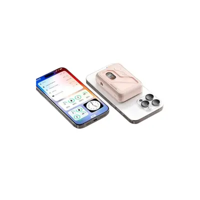 5-in-1-Powerbank 20000 mAh mit großer Kapazität, schnellladung, wird mit Kabel und Stecker geliefert/klein und tragbar [3C-Zertifikat]