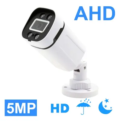 5 milyon ahd koaksiyel güvenlik kamerası seti açık kızılötesi yüksek çözünürlüklü gece görüş CCTV gözetim ekipmanı seti