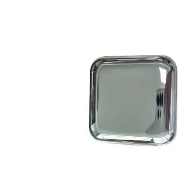 Silber Akne-Patch Spiegeldose 4-teiliger Make-up Behälter