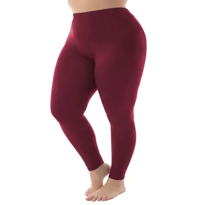 Plus Size Leggings, 1XL-5XL, Nine-Quarter, High Stretch - 10