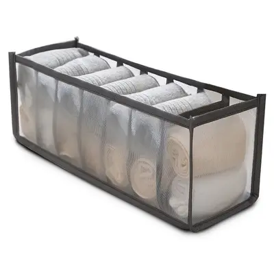 Underwear storage box drawer organizer dividers bras panties socks