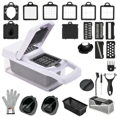 Multi-purpose vegetable chopper and slicer - 4