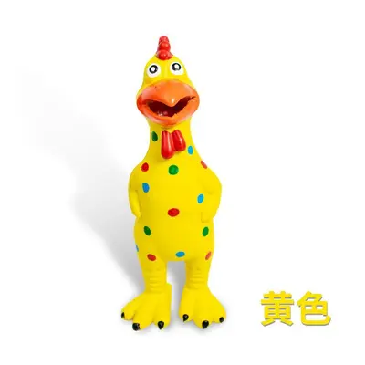 Naturlatex-Hundespielzeug, Quietschendes Huhn - 7