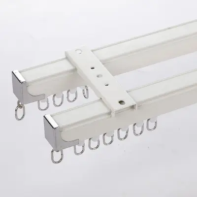 Alüminyum Alaşımlı Ultra Sessiz Perde Rayı Sürgülü Ray Tek Parça