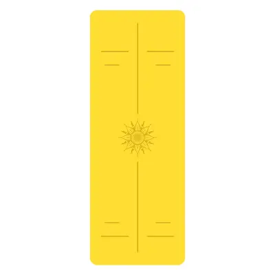 5 mm rutschfeste Kautschuk-Yogamatte, Luxus