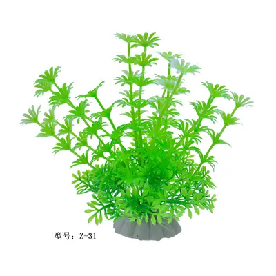 Aquarium Simulation Aquatic Plant Decoration, Plastic Artificial Seaweed Ornament - 13