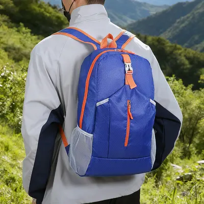 Foldable Outdoor Backpack, Waterproof Large Capacity Hiking Bag - 4