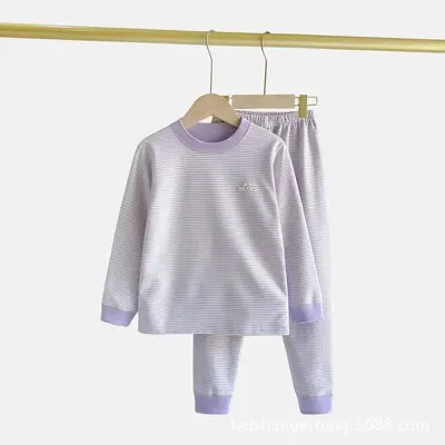 Children's Thermal Underwear Set, 10A Antibacterial, Seamless - 9