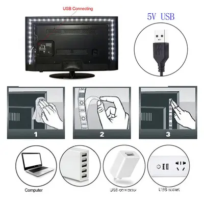 USB Touch Dimmer Switch for 2835 LED Strip 5V, Stepless Dimming