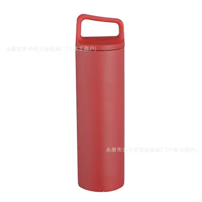 New Minimalist 304 Stainless Steel Handheld Straight Cup Double-Wall Vacuum Insulated Tumbler Outdoor Portable On-the-Go Cup Wholesale - 12