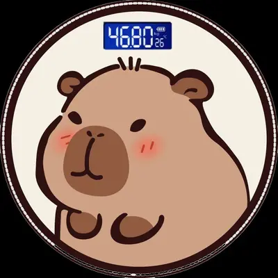 Manufacturer Electronic Scale Household Weight Scale Accurate and Durable Compact Dormitory Cartoon Body Scale Health Meter Rechargeable Health - 8