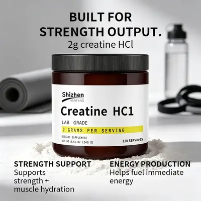 外贸热销盐酸肌酸粉末Creatine Hydrochloride Powder跨境批发