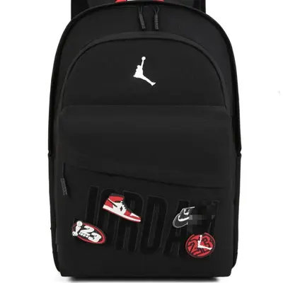 Trend Flying Man Magic Tape Starry Sky Large Capacity Dual Shoulder Backpack Student School Bag Unisex Casual Travel Backpack - 4