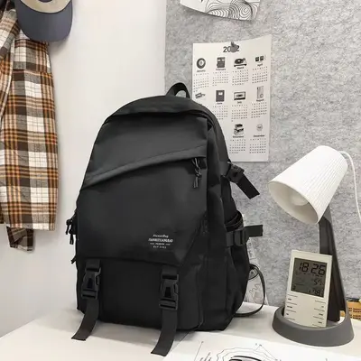 Backpack, simple versatile, large capacity, student - 7