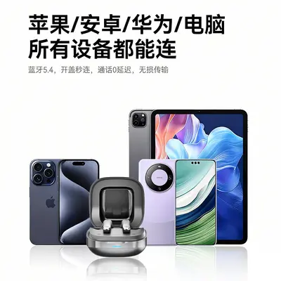 Bestselling Cross-Border A89 Wireless Noise-Cancelling In-Ear Earbuds High-Fidelity Extended Battery Life AI Translation 156 Countries Headphones - 4