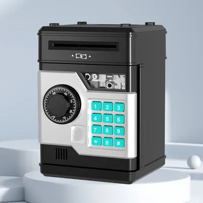 ATM otomatik para kumbara, çocuk dokunmatik ekran, akıllı erken eğitim oyuncağı - 10