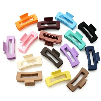 Cross-border Ins Hair Clips Elegant Shark Clips Hair Bun Grips Back Head Hair Claws Wholesale Hair Accessories