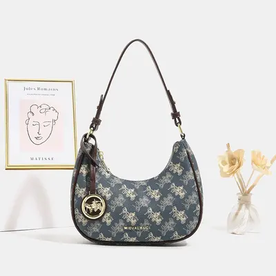 Women's Underarm Bag, Crossbody Strap, Casual Use - 6