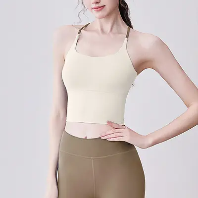 Women's Sports Bra, Open Back, High Support, Plus Size - 9