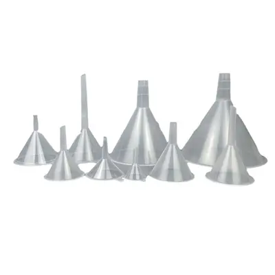 30 50 60 75mm plastik mini küçük huni sıvı dağıtım hunisi sıvı dağıtım aleti - 6