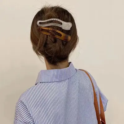 Kore INS gefrorene Entenschnabel-Haarspange für Frauen, große Haarspange für den Hinterkopf, kleine Haarspange, Haar-Krallenklemme, große Krallenklemme.